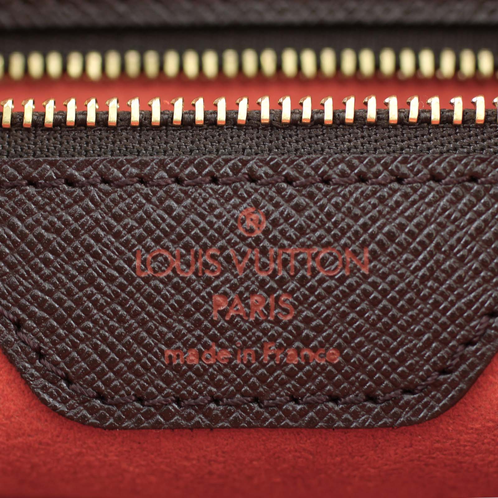 Louis Vuitton Triana Damier Ebene Made in France