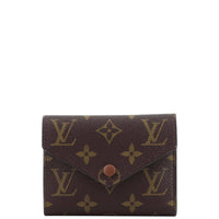 Louis Vuitton Victorine Wallet Monogram Front