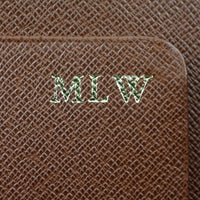 Louis Vuitton Zippy Organiser Monogram Hot stamp