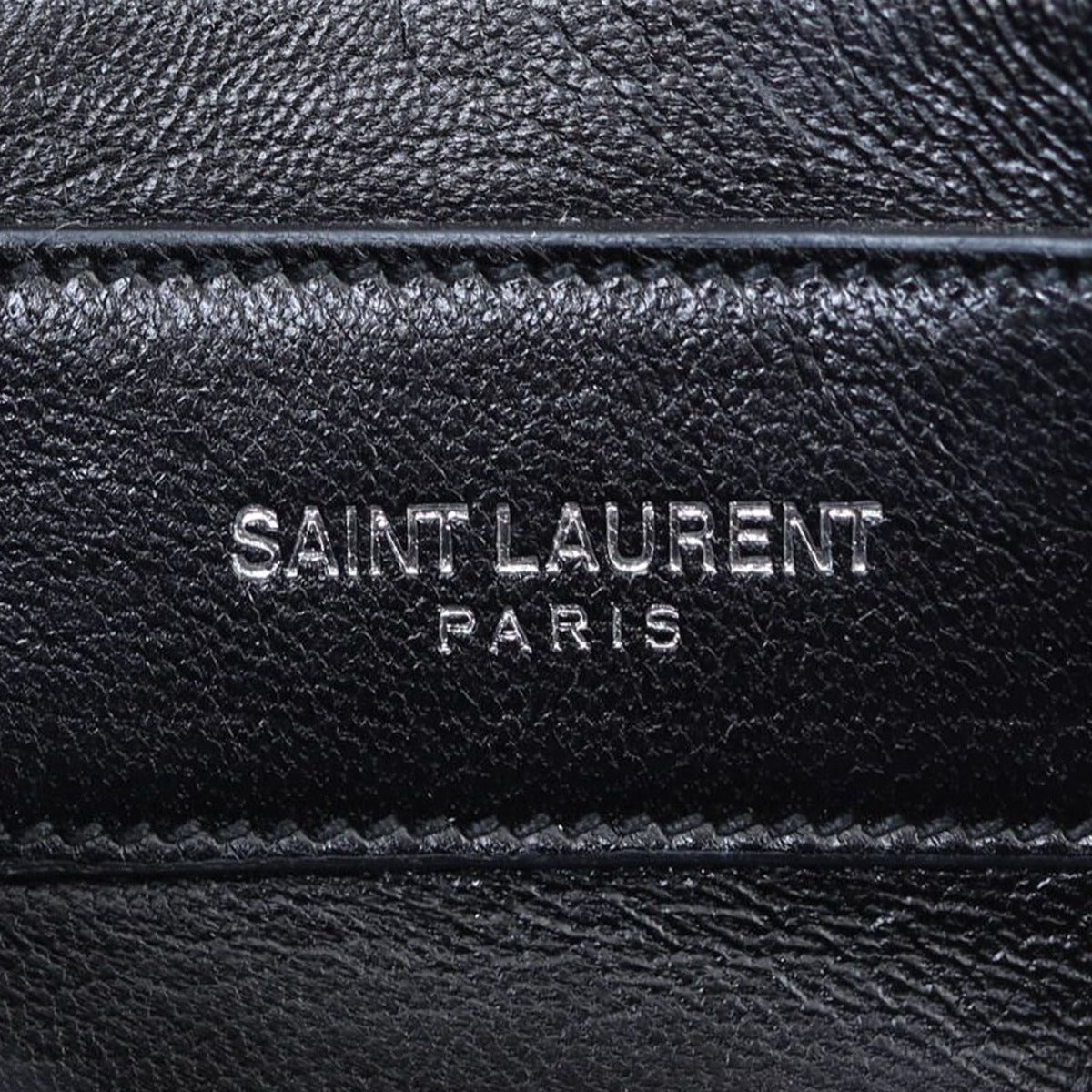 Saint Laurent Kate Tassel Chain Bag Small Crocodile Embossed Stamp
