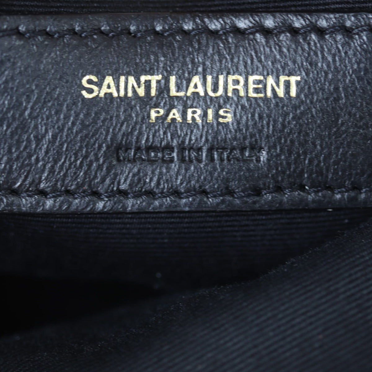 Saint Laurent Vinyle Round Camera Bag Stamp
