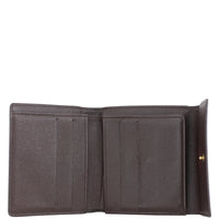 Louis Vuitton Elise Wallet Damier Ebene Main Interior