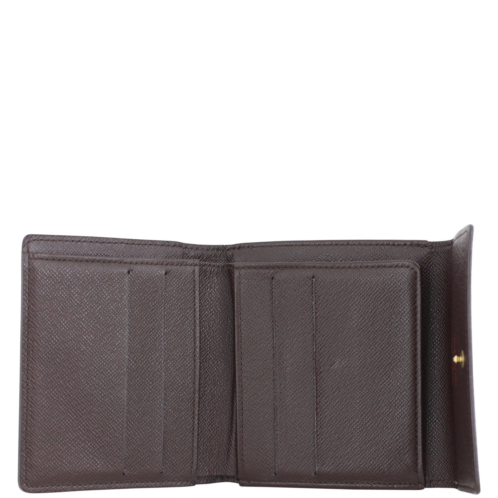 Louis Vuitton Elise Wallet Damier Ebene Main Interior