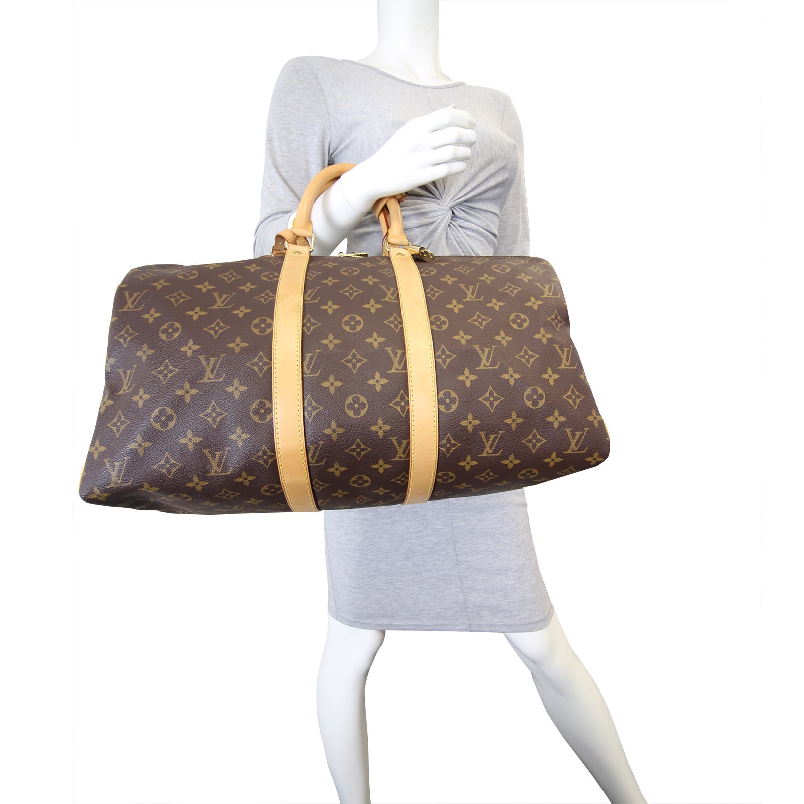 Louis Vuitton Keepall Bandouliere 45 Monogram Mannequin