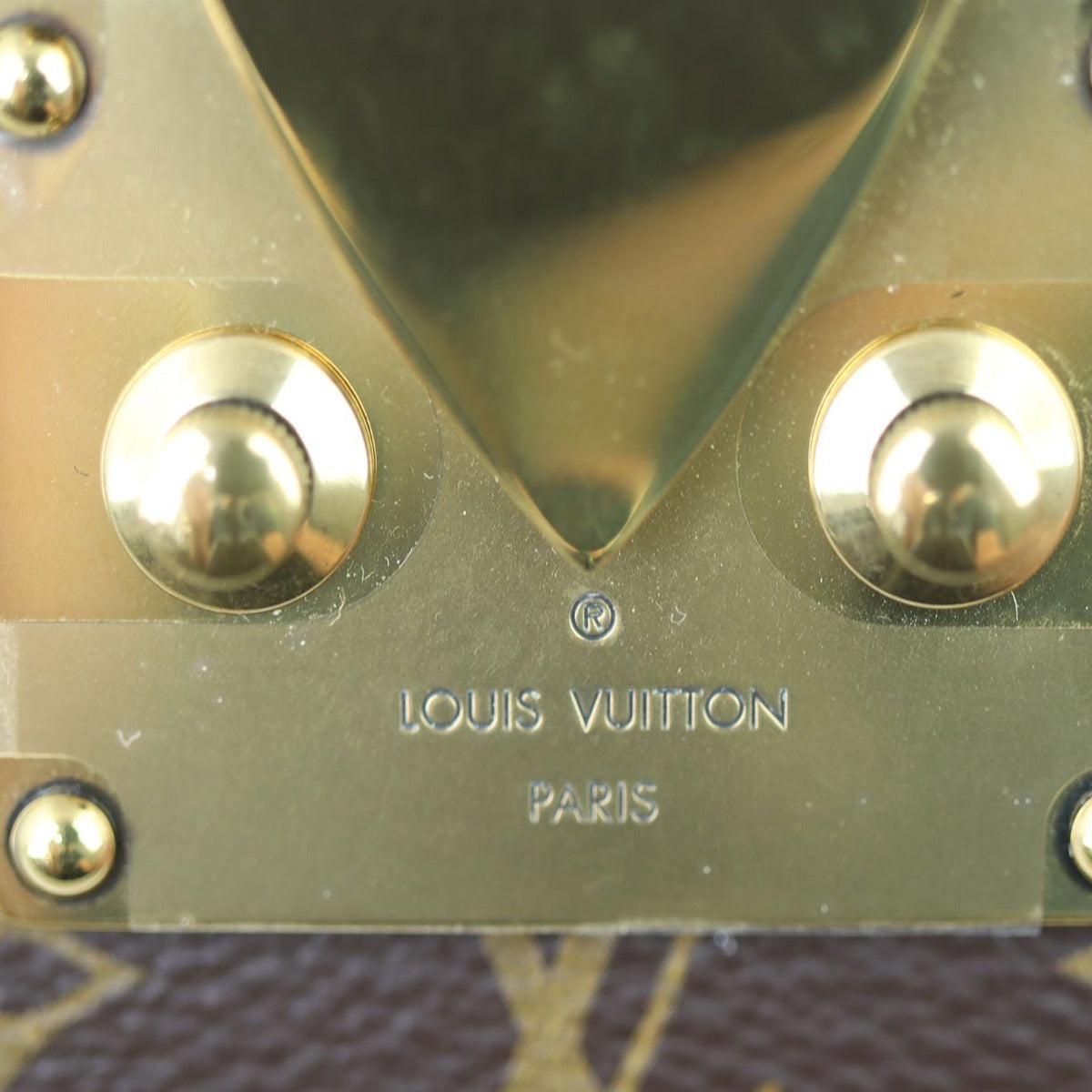 Louis Vuitton Petite Malle Monogram Hardware
