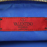 Valentino Rockstud Double Zip Mini Crossbody Stamp
