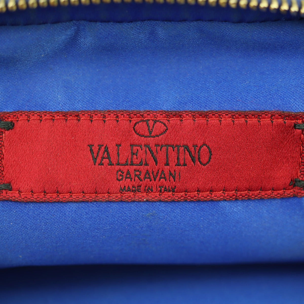 Valentino Rockstud Double Zip Mini Crossbody Stamp
