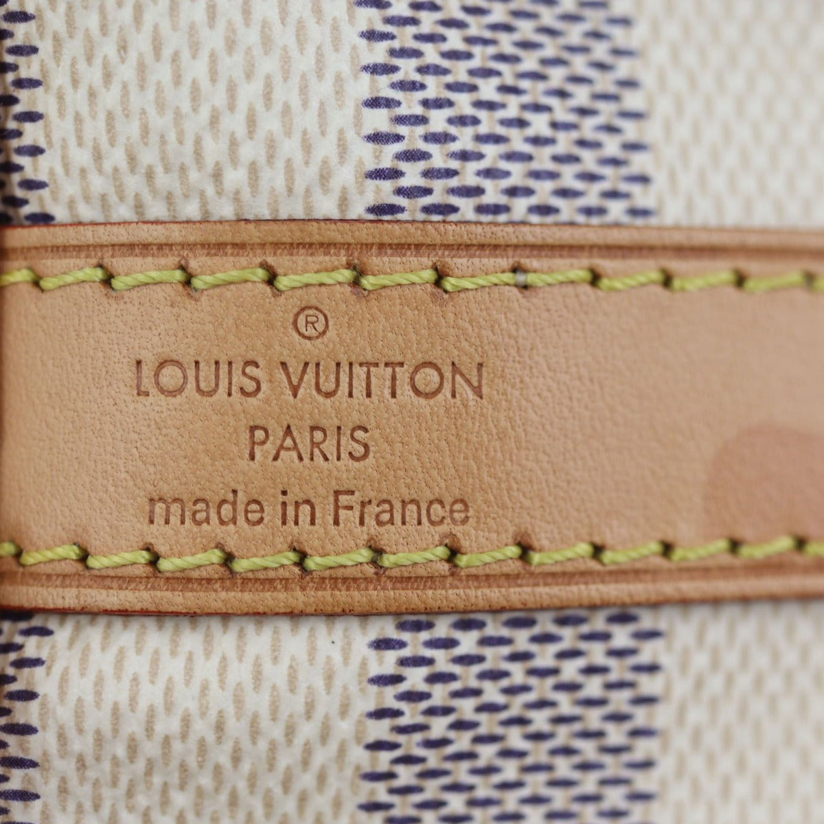 Louis Vuitton Speedy 25 Bandouliere Damier Azur Stamp
