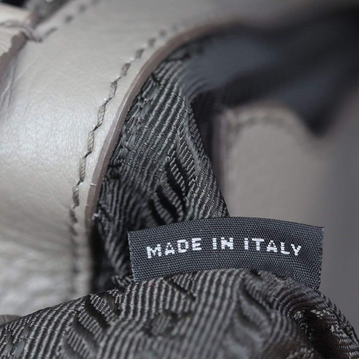 Prada Vitello Daino Bowler Bag Stamp

