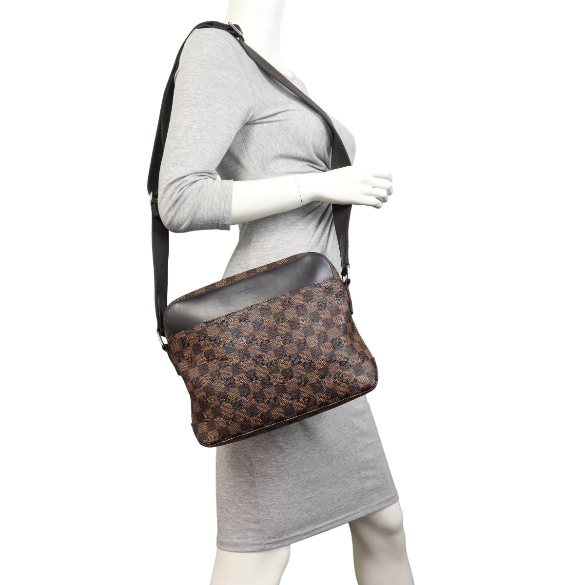 Louis Vuitton Jake PM Messenger Damier Ebene