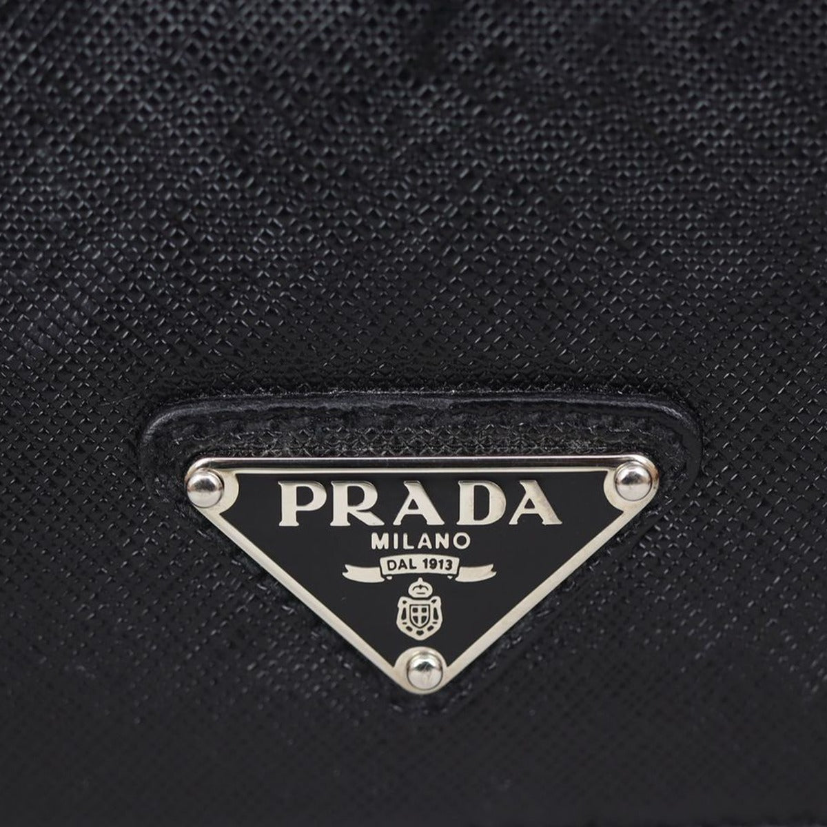 Prada Saffiano Lux Briefcase Hardware
