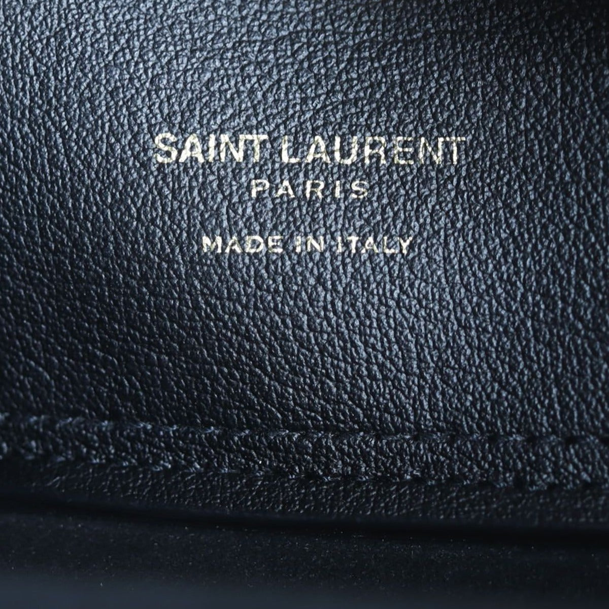 Saint Laurent Shopping Toy Tote Stamp
