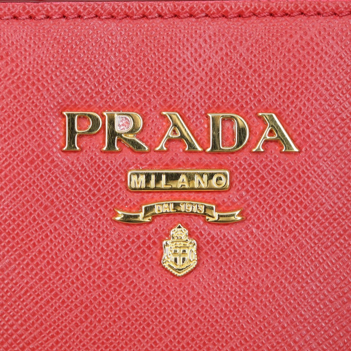 Prada Saffiano Two Way Tote Hardware
