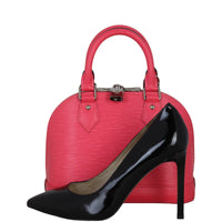 Louis Vuitton Alma BB Epi with Embroidered Strap