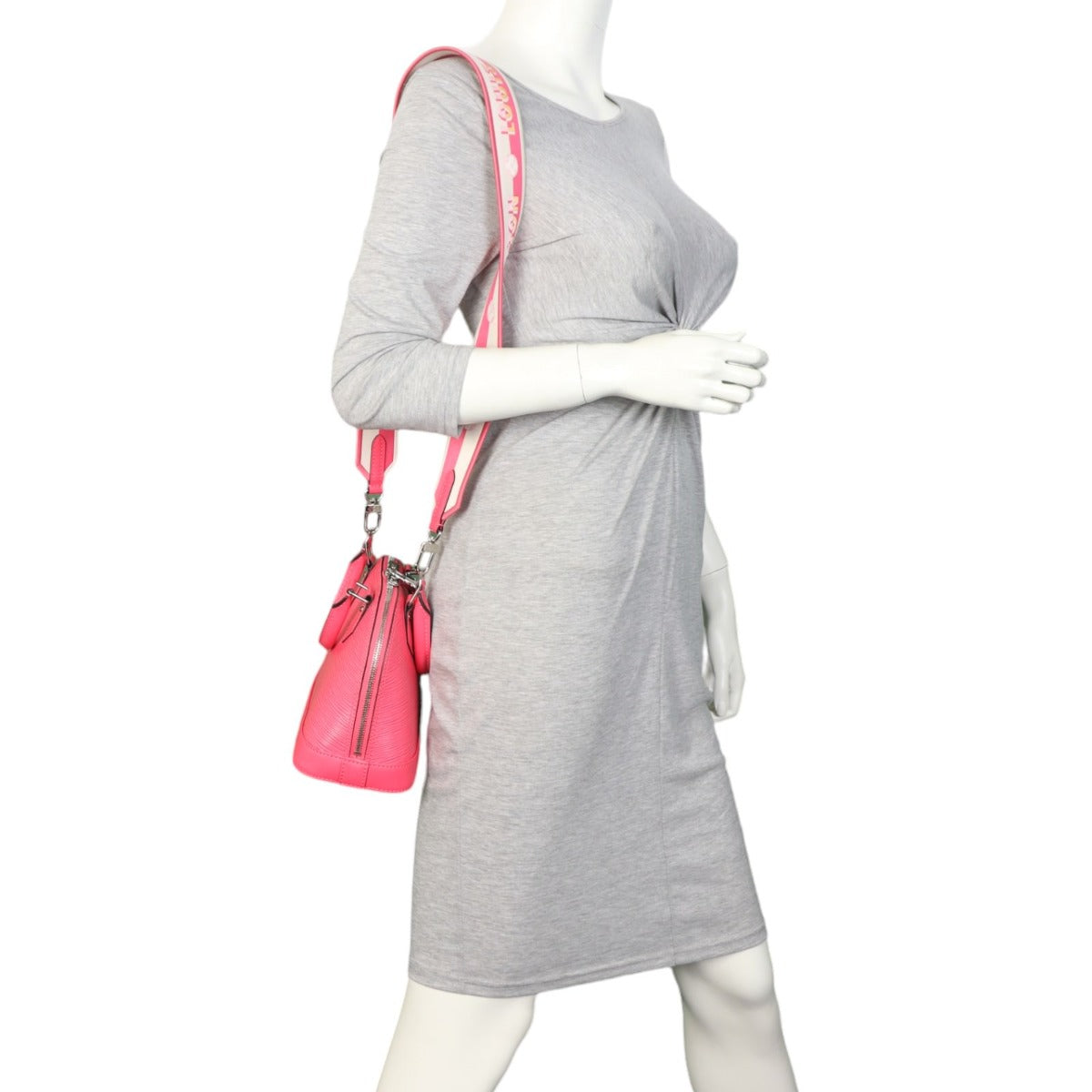 Louis Vuitton Alma BB Epi with Embroidered Strap