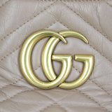 Gucci GG Marmont Matelasse Medium Tote Hardware
