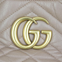 Gucci GG Marmont Matelasse Medium Tote Hardware
