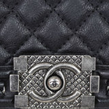 Chanel Boy Paris-Rome Chain Top Handle Small