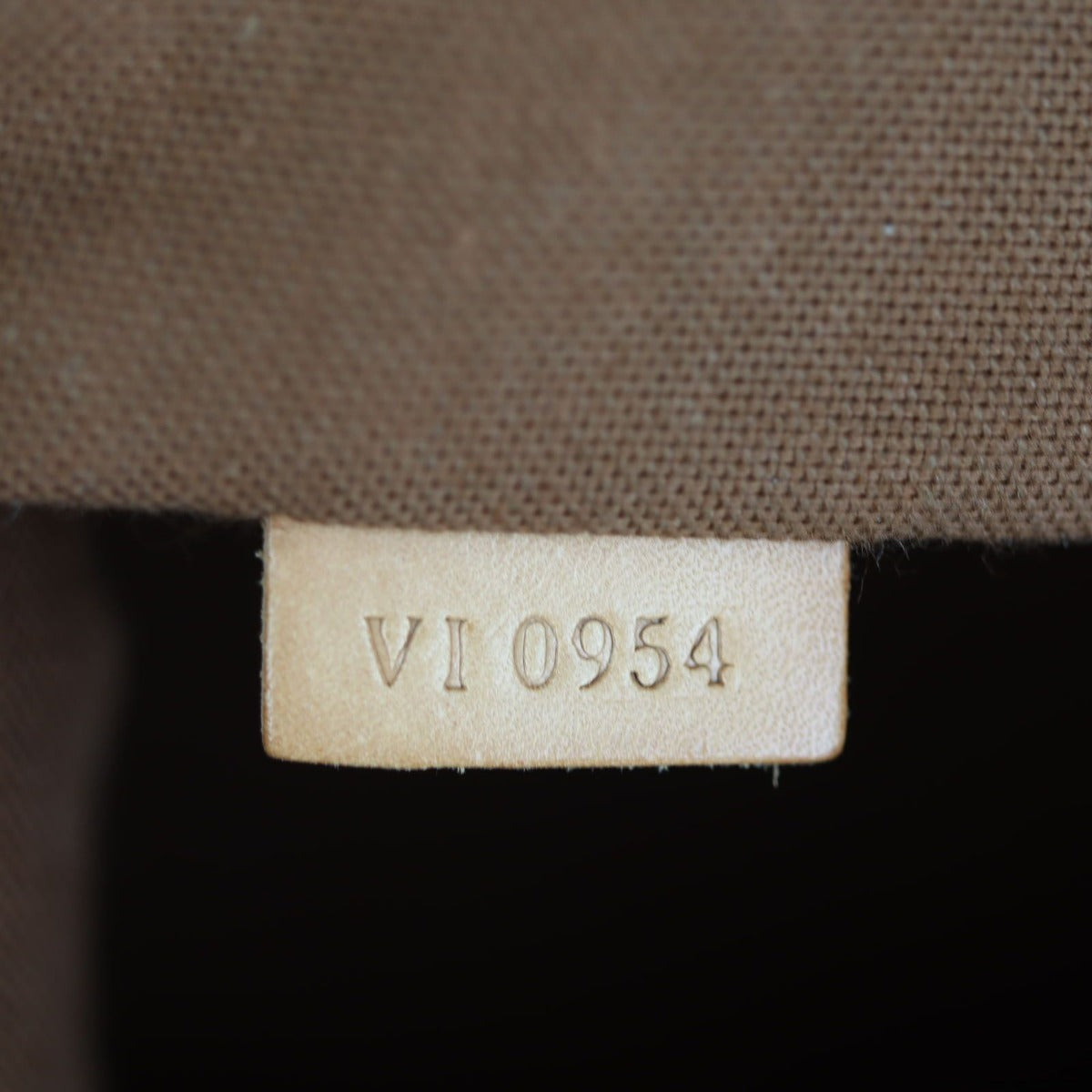 Louis Vuitton Alma PM Monogram Date code
