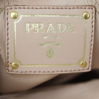 Prada Vitello Shine Bow Satchel Stamp

