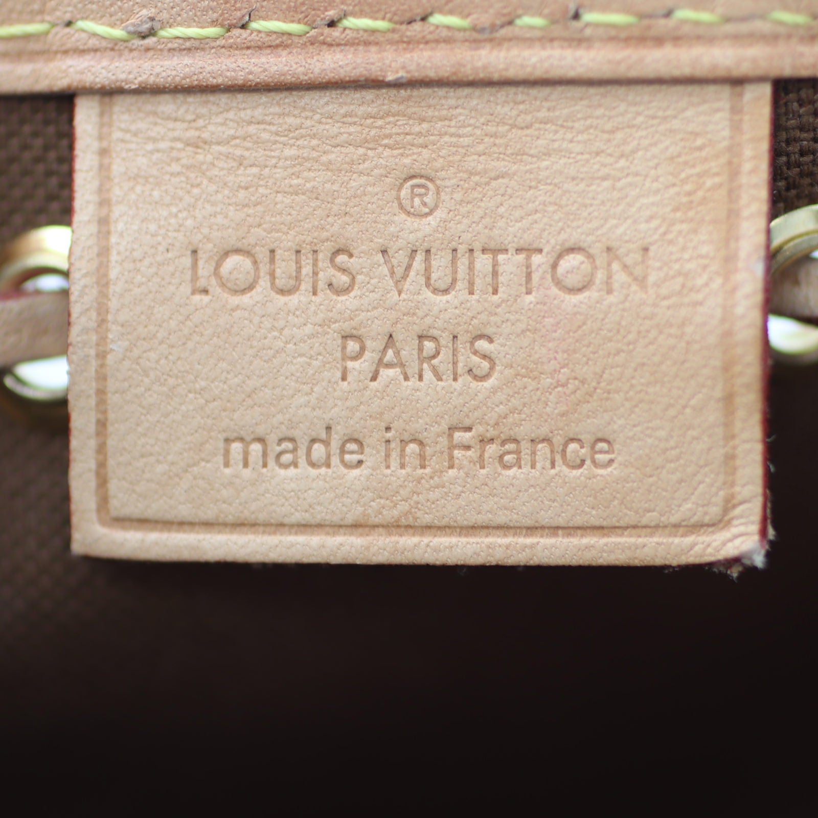 Louis Vuitton Nano Noé Monogram Stamp