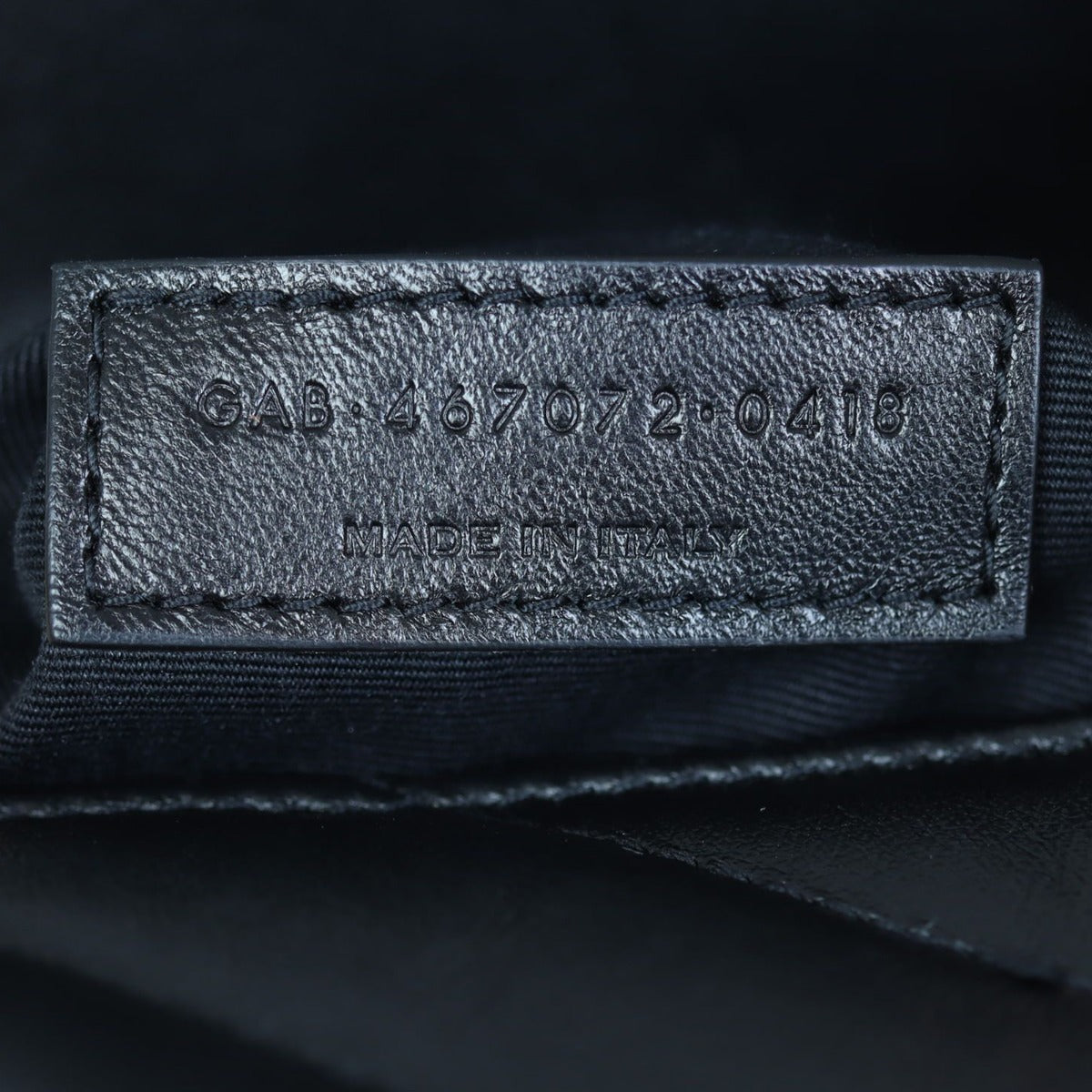 Saint Laurent Toy Loulou Date code
