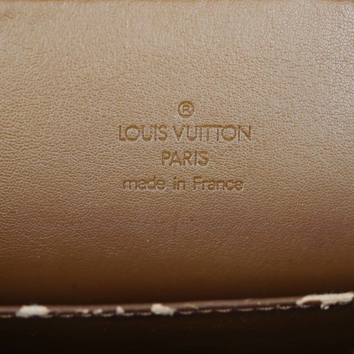 Louis Vuitton Christie Monogram Vernis Stamp
