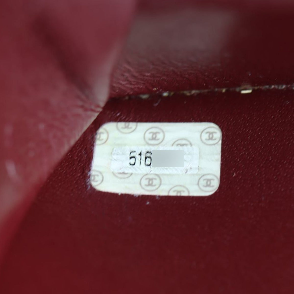 Chanel Vintage Flap Bag Date code
