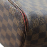 Louis Vuitton Neverfull MM Damier Bag Corner