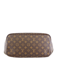 Louis Vuitton Neverfull MM Monogram Rose Ballerine Base