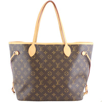 Louis Vuitton Neverfull MM Monogram Rose Ballerine Front