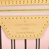 Louis Vuitton Neverfull MM Monogram Rose Ballerine Stamp