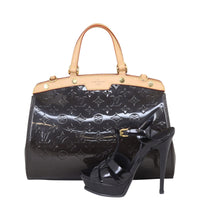 Louis Vuitton Brea MM Monogram Vernis Shoe