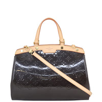 Louis Vuitton Brea MM Monogram Vernis Front with Strap