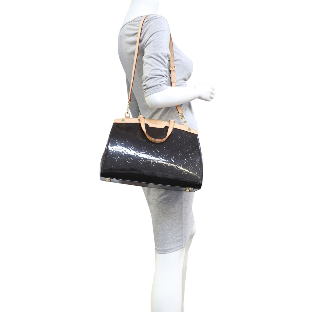 Louis Vuitton Brea MM Monogram Vernis Mannequin