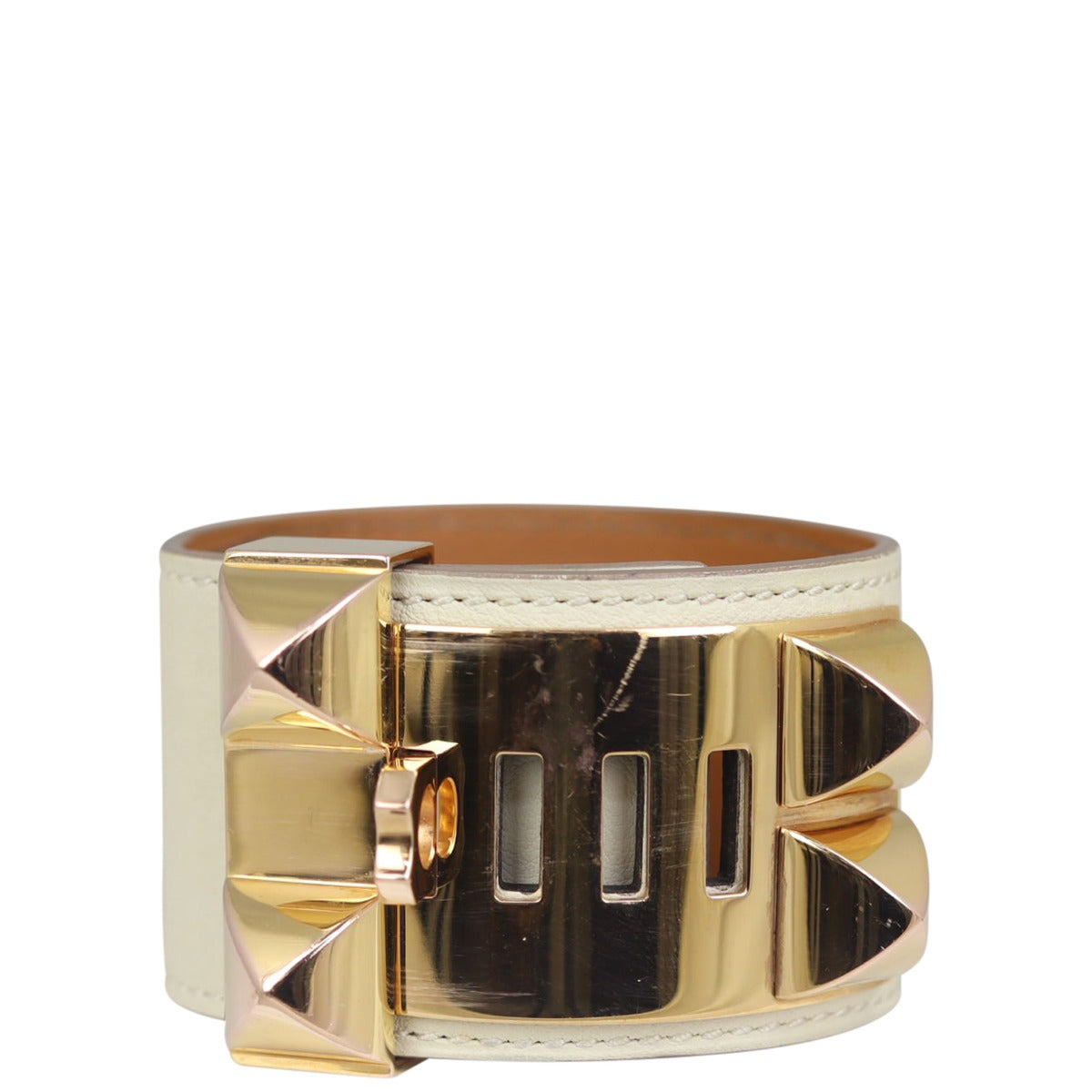 Hermes Collier de Chien Bracelet Small Lock