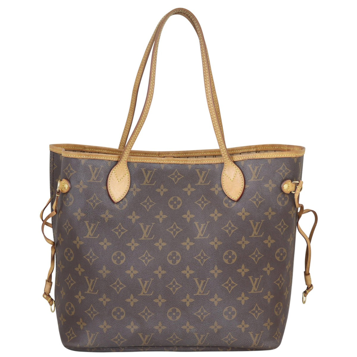 Louis Vuitton Neverfull MM Monogram Front
