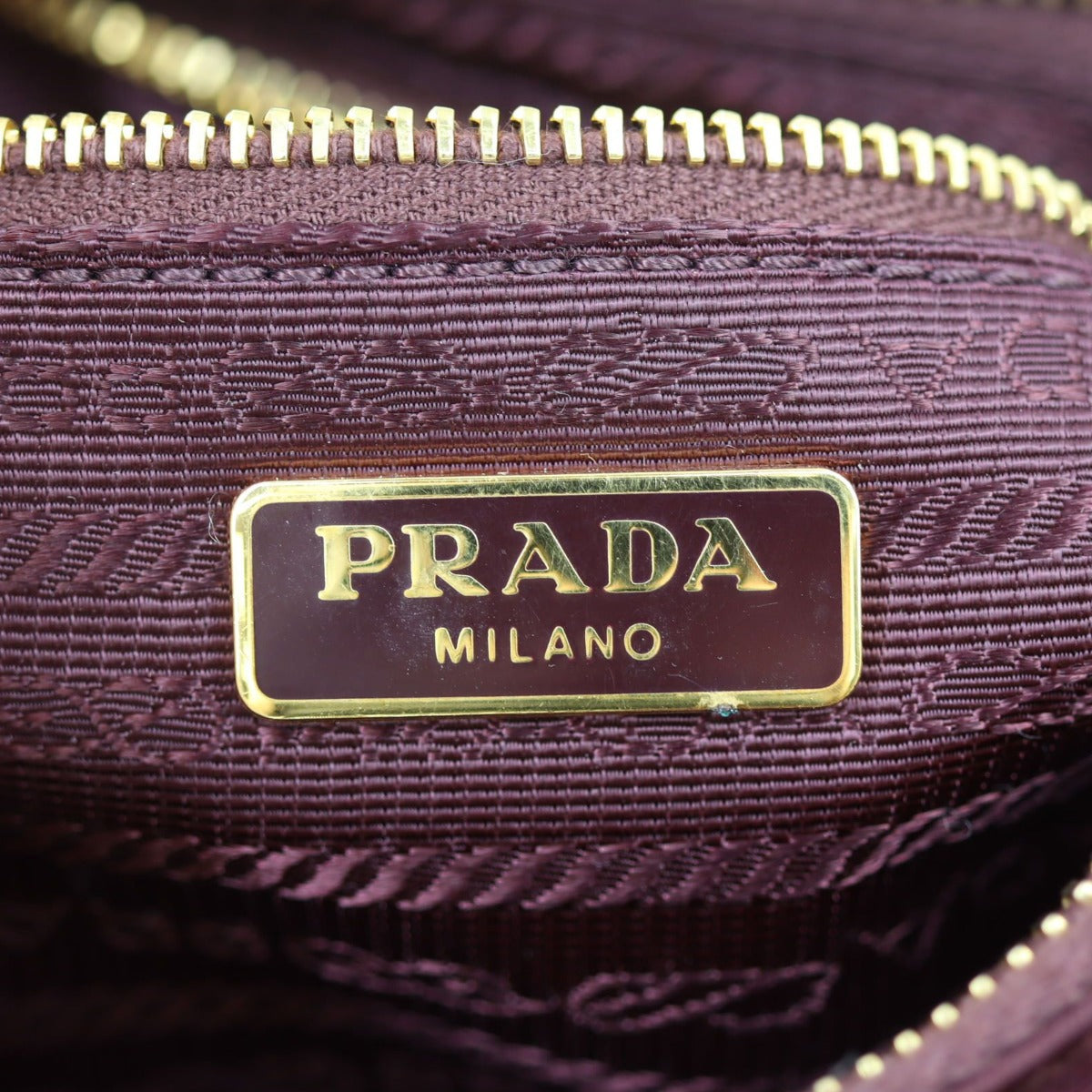 Prada Tessuto Mini Shoulder Bag Stamp
