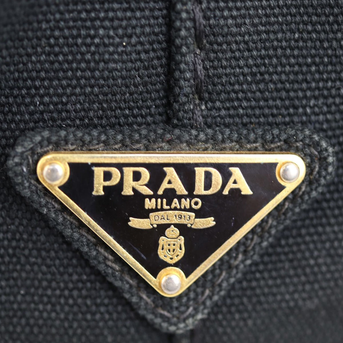 Prada Canapa Logo Tote Small Hardware
