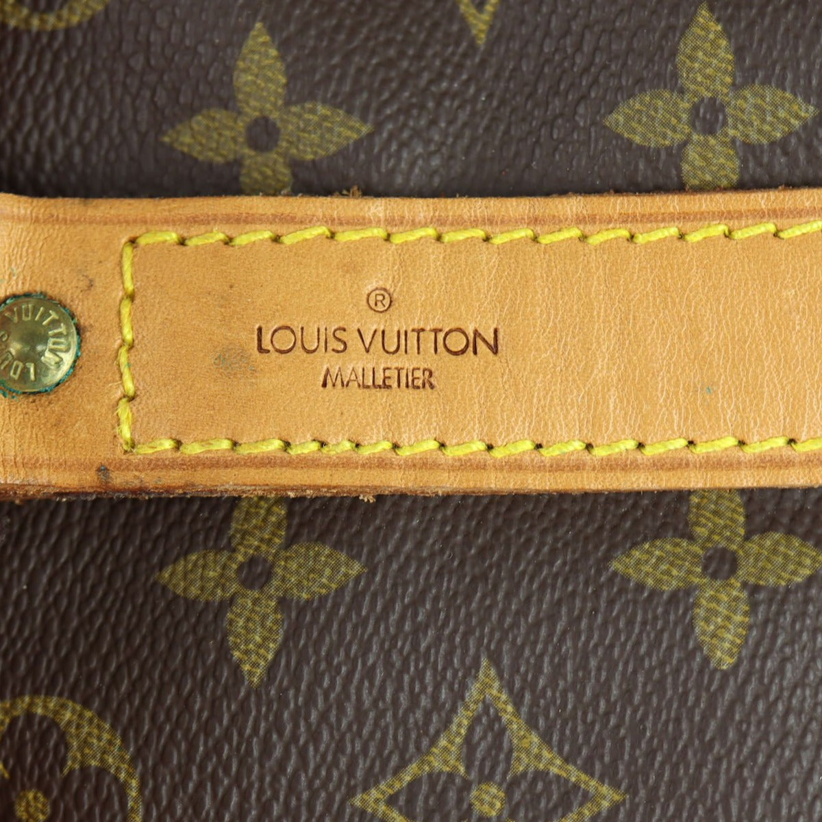 Louis Vuitton Keepall 50 Bandouliere Monogram Stamp
