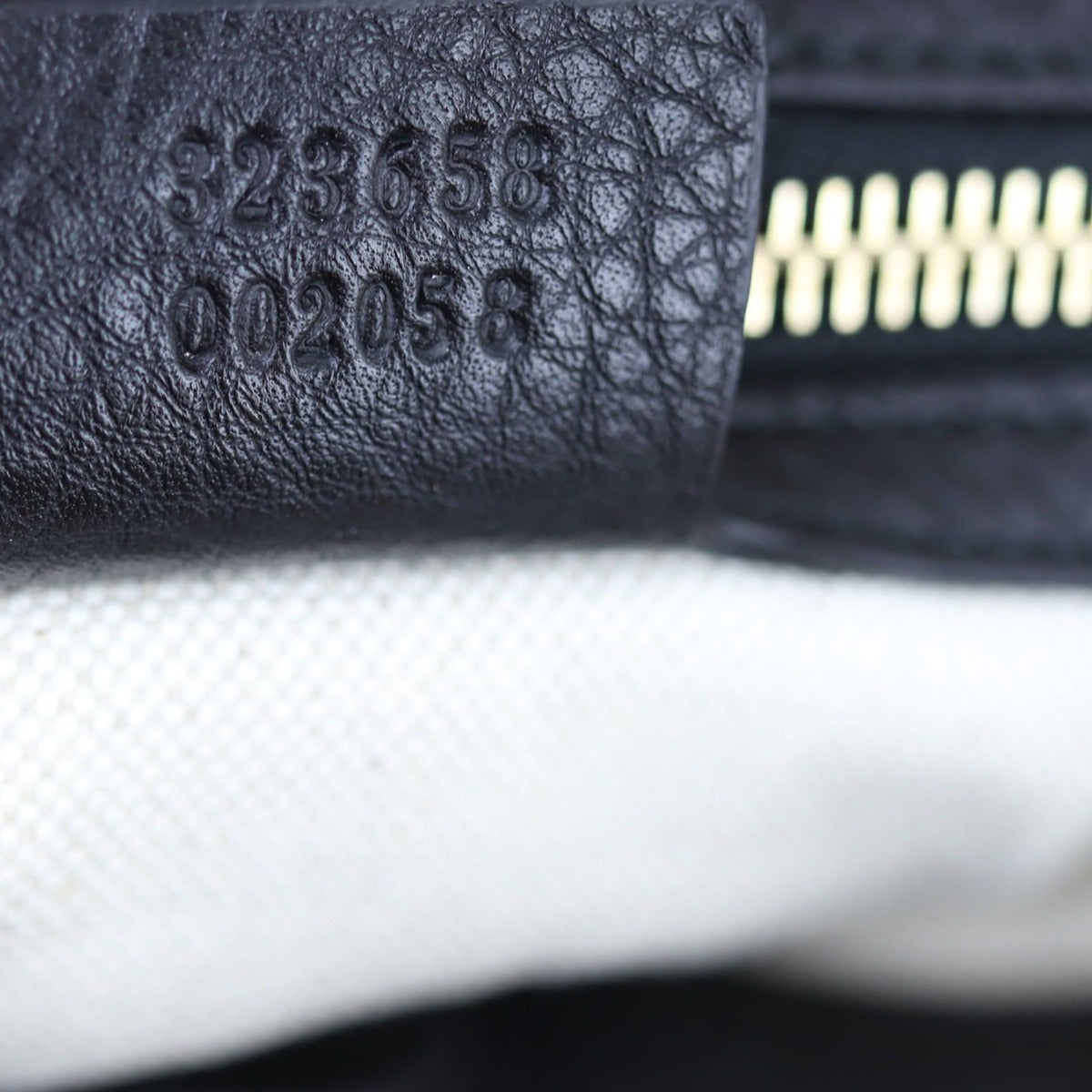 Gucci Bamboo Calf Hair Leopard Shopper Tote Large Date code
