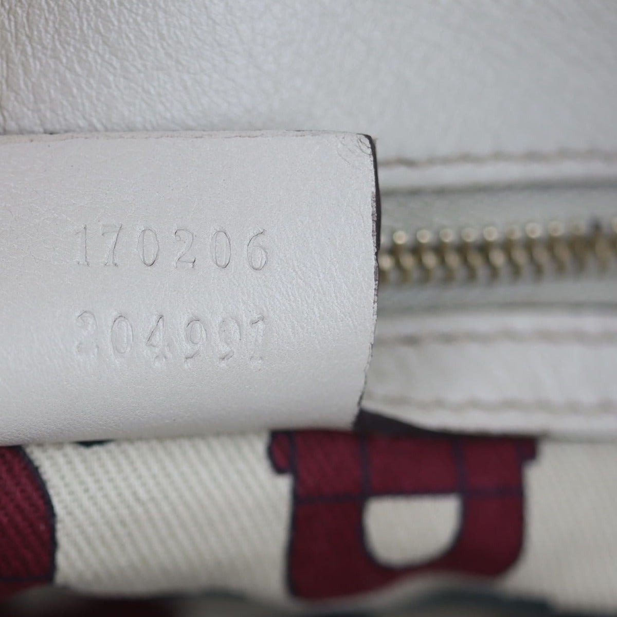 Gucci Guccissima Peggy Tote Date code
