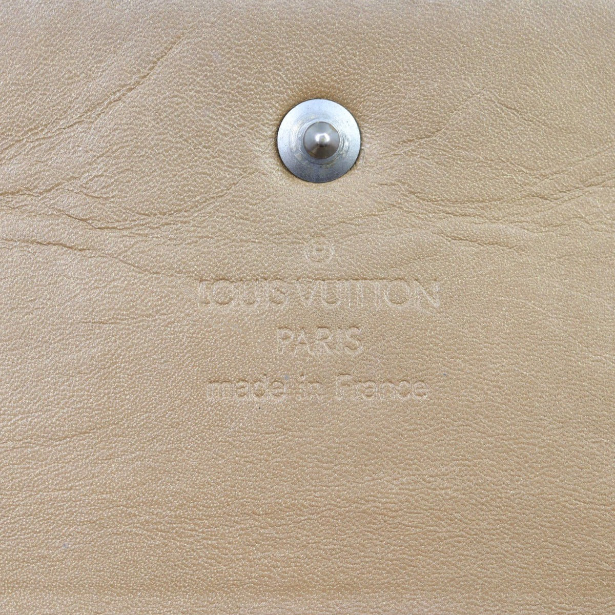 Louis Vuitton Porte Tresor Wallet Monogram Mat Stamp
