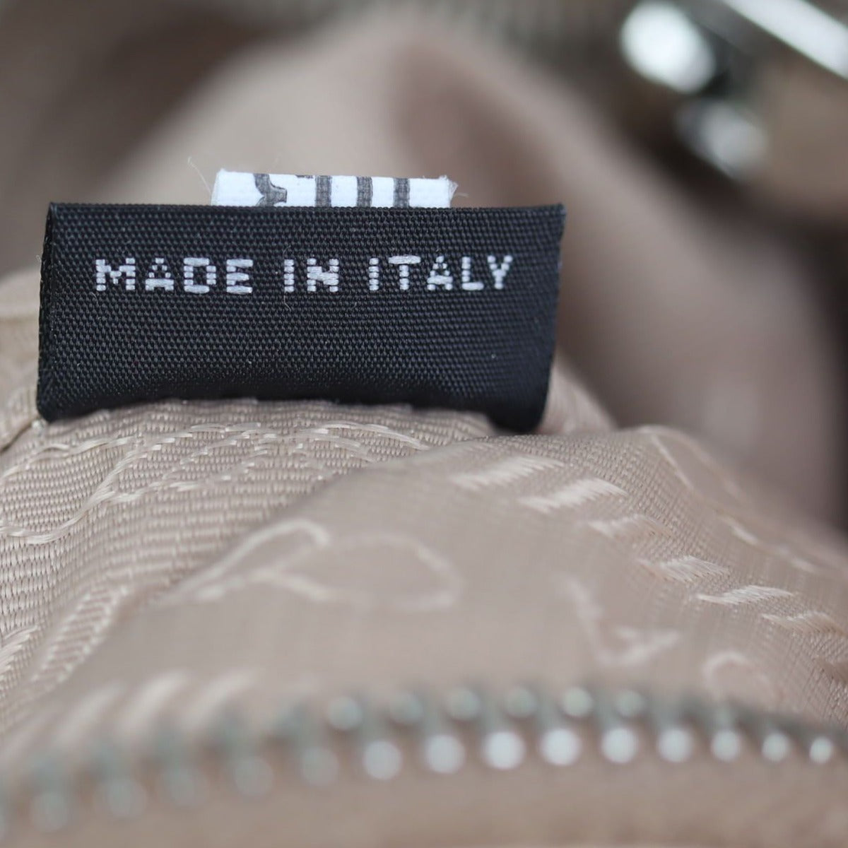 Prada Re-Edition 2005 Tessuto Shoulder Bag Stamp
