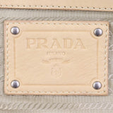 Prada Soft Calf Small Shoulder Bag (pale tan) Stamp
