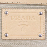 Prada Soft Calf Small Shoulder Bag (pale tan) Stamp
