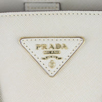 Prada Saffiano Bi-Colour Shopping Tote Hardware
