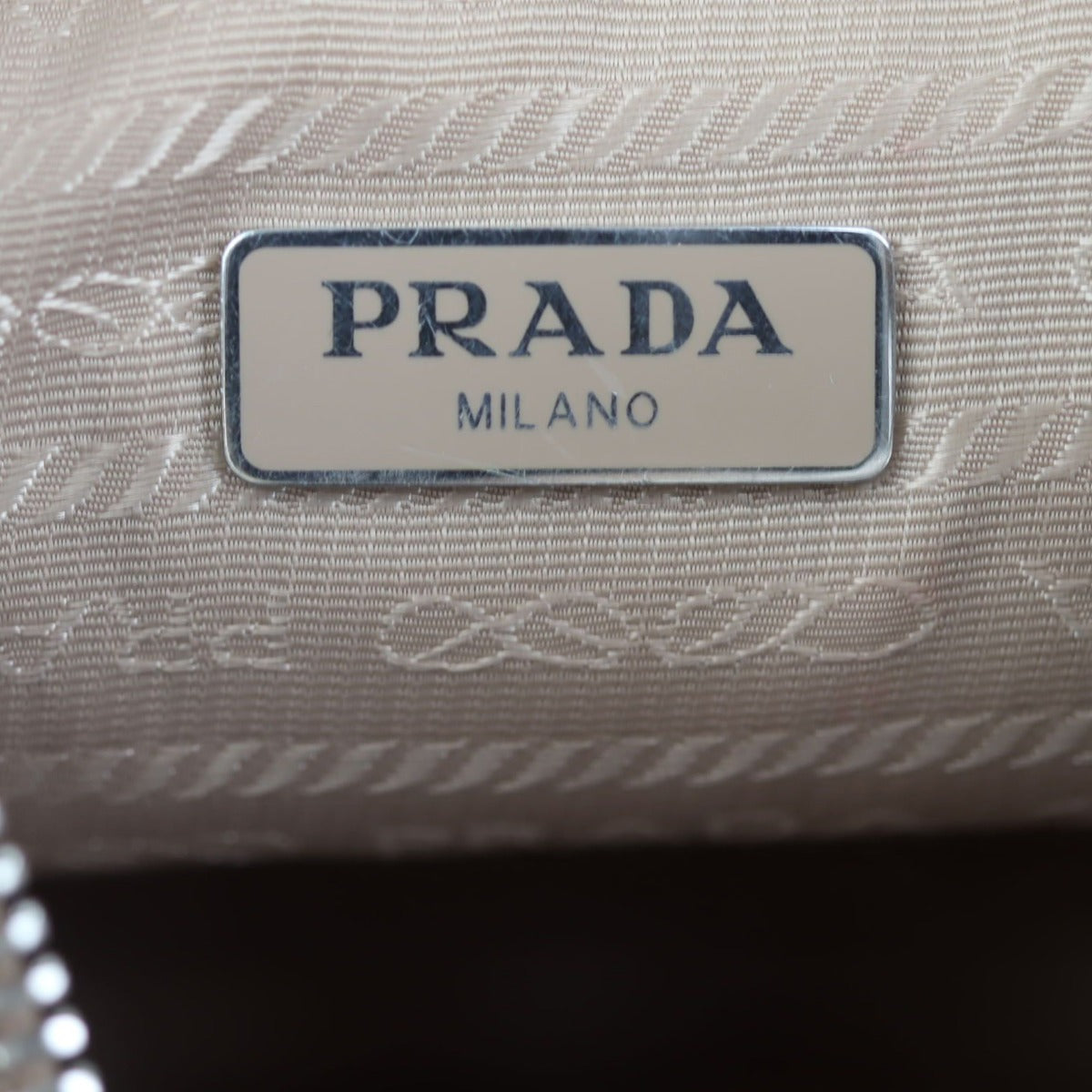 Prada Re-Edition 2005 Tessuto Shoulder Bag Stamp
