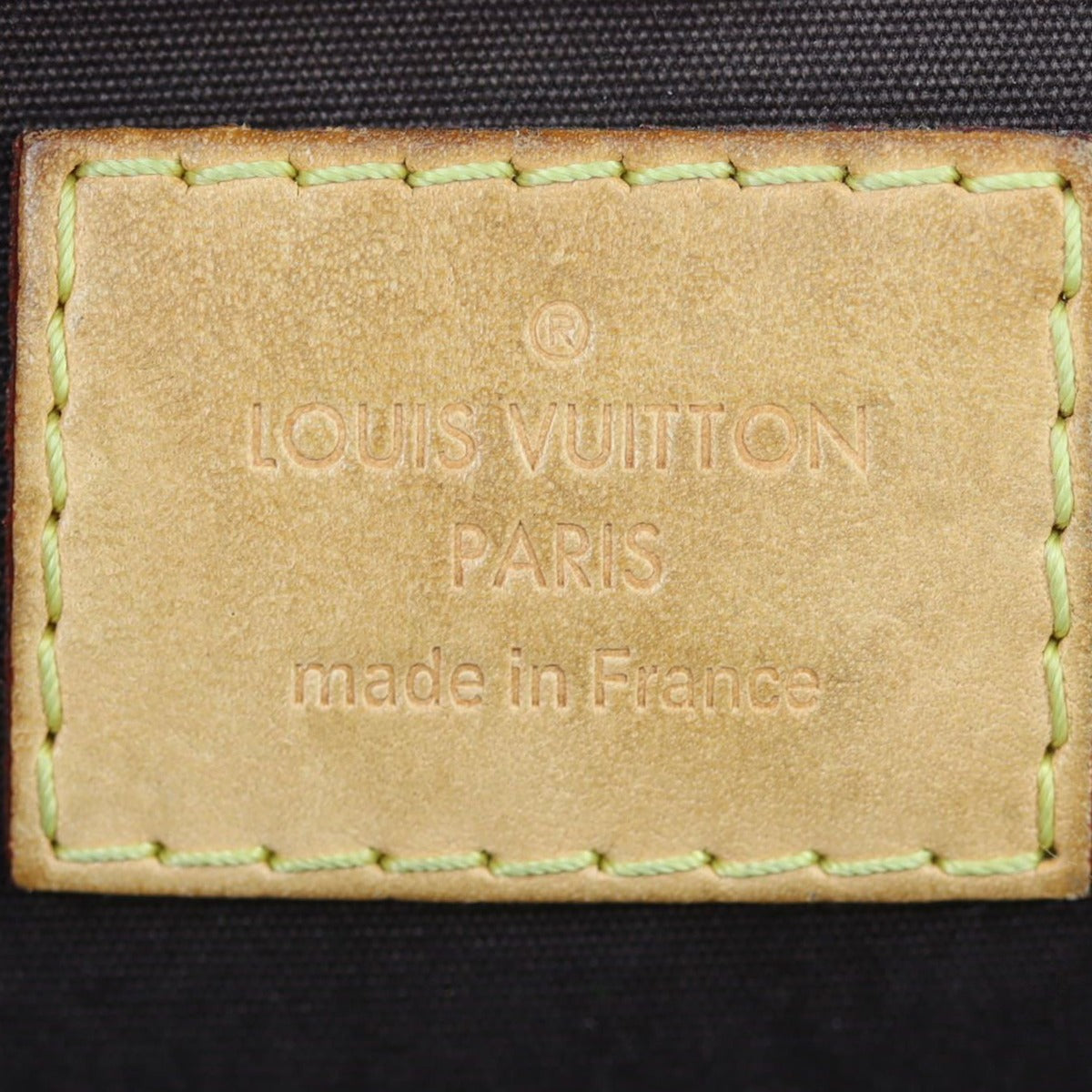 Louis Vuitton Alma BB Monogram Vernis Stamp
