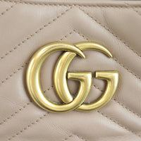 Gucci GG Marmont Matelasse Medium Tote Hardware
